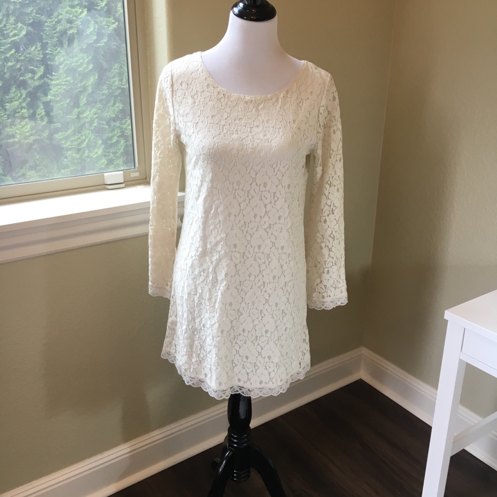 White Lace Dress